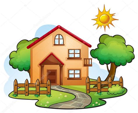 a house — Stock Vector © interactimages #14858141