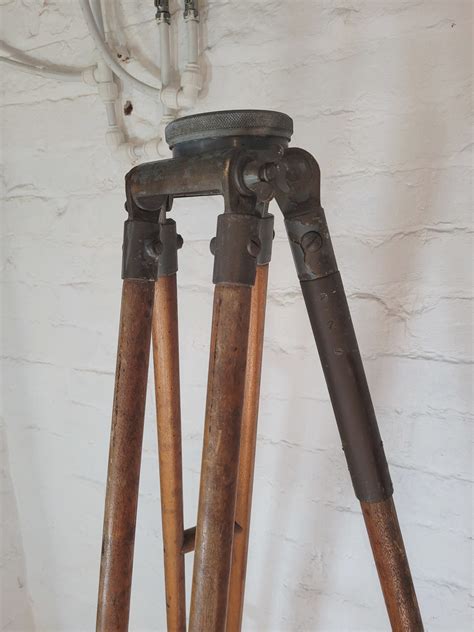 Vintage Wooden Tripod / Surveyor's Tripod - Etsy