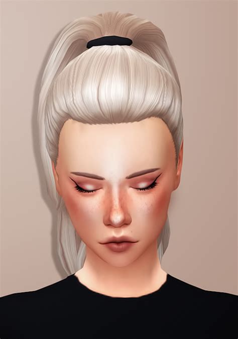 high ponytail hair | Sims 4 mm cc, Sims, Sims 4 mm