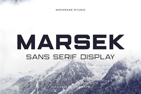 97 Modern Sans Serif Fonts That Are Perfect For Brands - Creativetacos