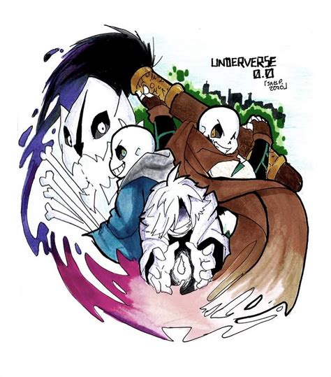 UNDERVERSE 0.0 by JakeiArtwork on DeviantArt | Undertale fanart, Undertale drawings, Undertale comic