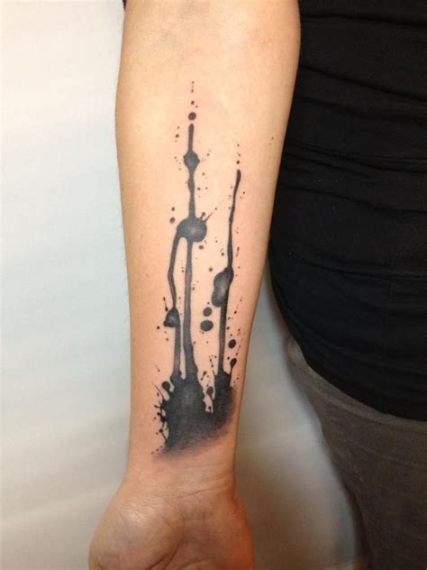 splash very cool ink ~ Pietro Romano | Splatter tattoo, Writer tattoo, Ink tattoo