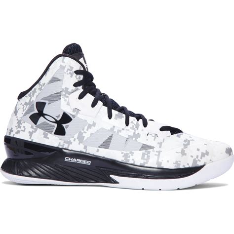 Under Armour Men's Ua Lightning 3 Basketball Shoes in White/Black ...