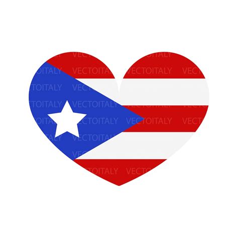 Puerto Rico Rican San Juan Island Country National Nation Flag Symbol ...