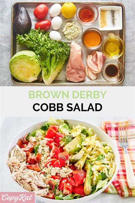 Hollywood Brown Derby Cobb Salad - CopyKat Recipes