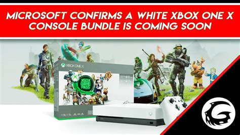 Microsoft confirms a white Xbox One X Console bundle | Gaming Instincts