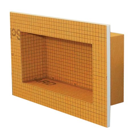 Shop Schluter Systems Kerdi Board Niche Shower Wall Shelf at Lowes.com