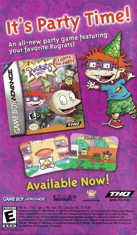 Rugrats: Royal Ransom cover or packaging material - MobyGames