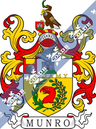 Munro Family Crest, Coat of Arms and Name History