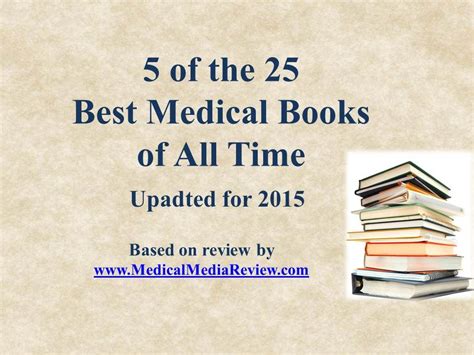 5 Top Medical Books of All Time