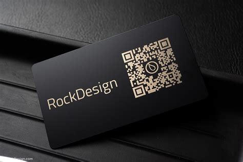 Metal Business Cards With Qr Code