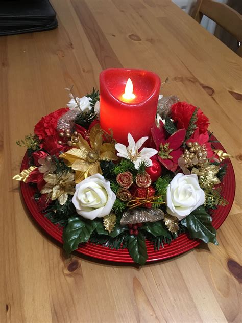 Christmas Table Centerpieces With Candles – ZYHOMY