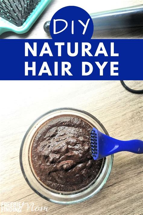 DIY Natural Hair Dye (3 Shades) - Freebie Finding Mom | Homemade hair ...