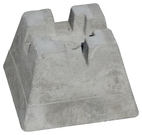 HANDI-BLOCK CONCRETE DECK PIER - Case of 80