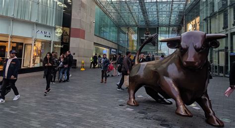 The Bullring Bull Becomes a Symbol for Birmingham and a Shopping Centre Attraction - The Monumentous