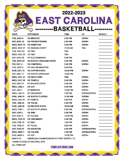 Ecu Football 2024 Schedule - Maria Charissa