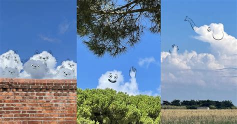 Imaginative Project Fuses Photography and Art to Create Cloud ...