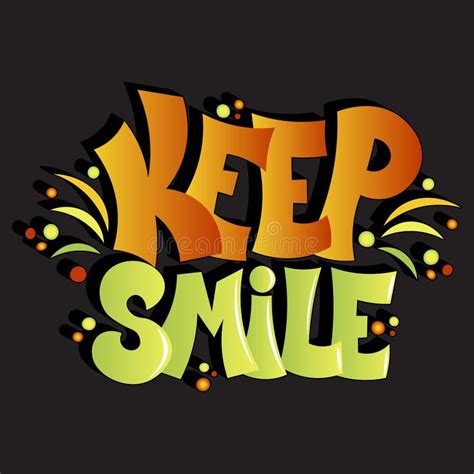 Keep Smile Logo Design Template Vector Stock Vector - Illustration of ...