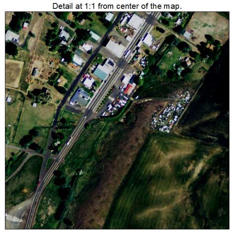 Aerial Photography Map of Grass Valley, OR Oregon