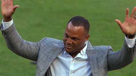 Adrian Beltre's number retirement ceremony - YouTube