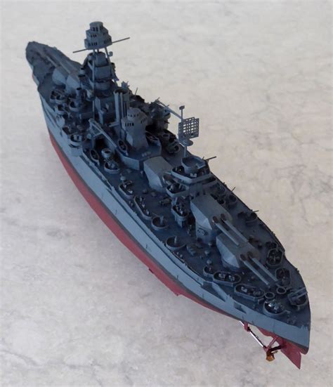 USS Texas Battleship, Ender 3 Pro 3D printed in 1/450 scale - scaleModelGuy Home