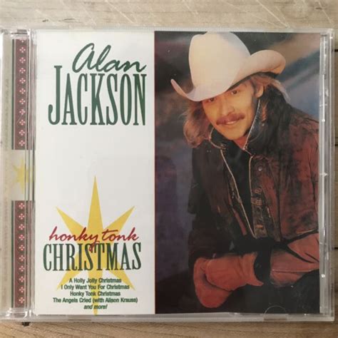 Alan Jackson Honky Tonk Christmas CD 1993 BMG Music | eBay