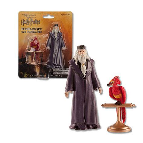 Universal Figure - Dumbledore And Fawkes The Phoenix Set