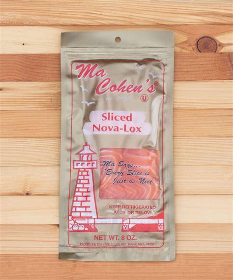 Sliced Nova-Lox 8 OZ | Ma Cohens