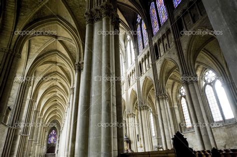 Cathedral of Reims - Interior — Stock Photo © clodio #14468421