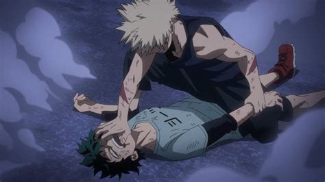 Bakugou Vs Deku Fight