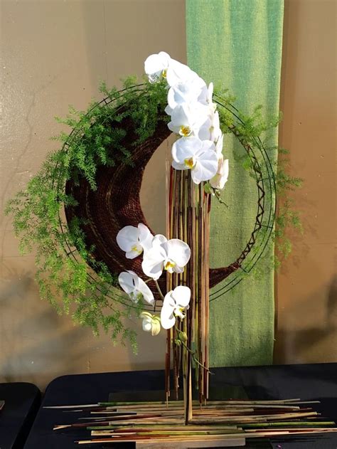 A creative arrangement at the Santa Barbara orchid show by Chrys Huynh ...