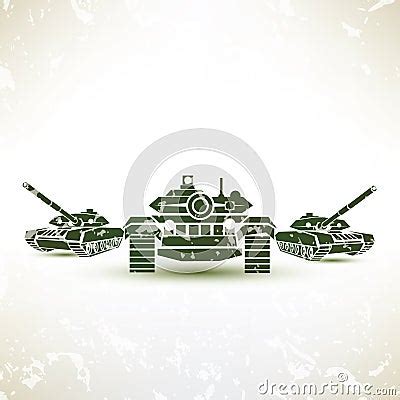 Military Tank Symbol Stock Vector - Image: 44229378