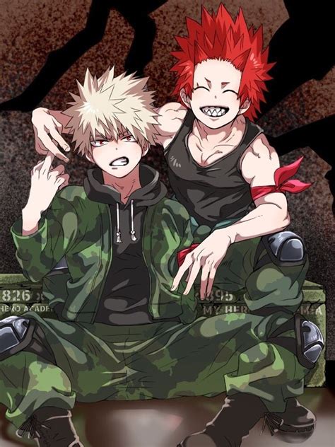 Cute Bakugou X Kirishima Wallpaper | Blangsak Wall