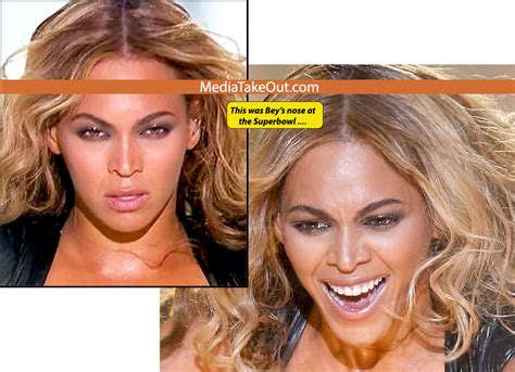 Raquel Daily Blog: BEYONCE HAD A NOSE JOB BEFORE THE SUPERBOWL?