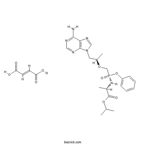 Tenofovir Alafenamide Fumarate | CAS:379270-38-9 | High Purity | Manufacturer BioCrick