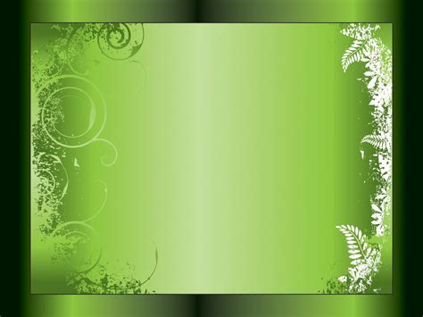 lime green background | Green Ivy Swirl Powerpoint Templates Green Ivy, Lime Green, Printing ...