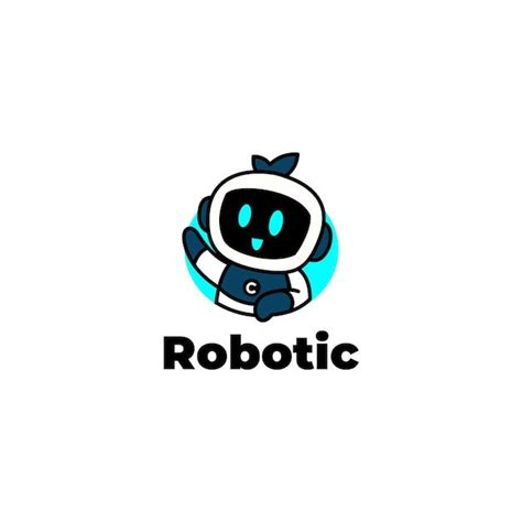 Premium Vector | Robotic logo design | Robot logo, Robot, Logo design