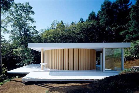 PAPER HOUSE • Lake Yamanaka, Yamanashi, Japan • 1995 • Shigeru Ban ...