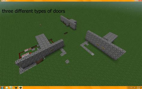 secret door tutorials Minecraft Map