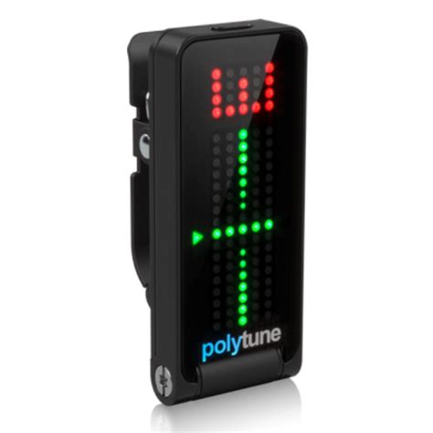 TC Electronic PolyTune Clip Clip-on Polyphonic Tuner Black | Musiekwêreld