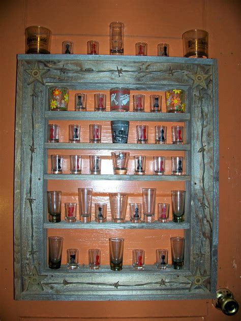 Diy Shot Glass Display Shelf - Glass Designs