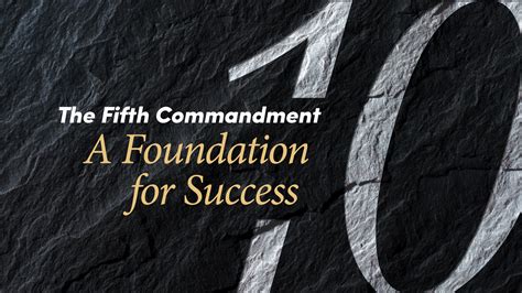 Bible Study Webcast: The Fifth Commandment: Ten Commandments Bible ...