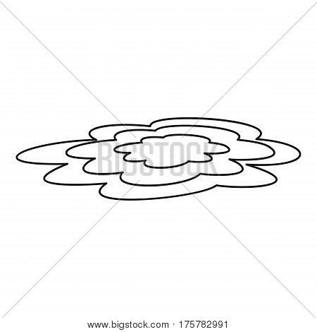 Water Puddle Icon. Vector & Photo (Free Trial) | Bigstock