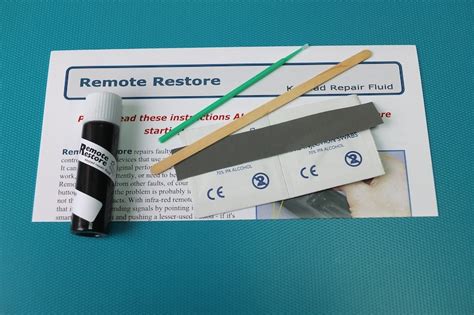 Remote Control Repair Kit Fix Conductive Rubber Keypads on TV, Alarm ...