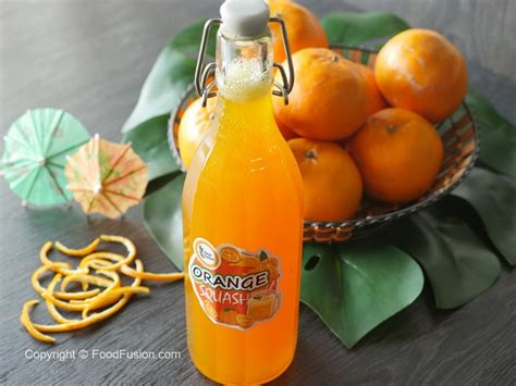 Orange Squash – Food Fusion