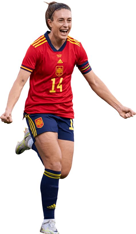 Alexia Putellas Spain Women football render - FootyRenders