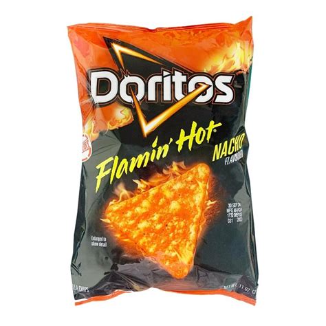 Doritos Nacho Flamin Hot - 11oz (w/7pcs) - Hanan Distribuciones