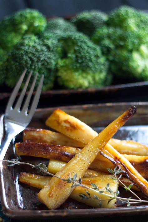 Honey & Maple Roasted Parsnips - Erren's Kitchen