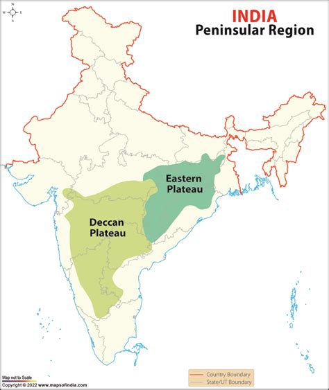 Indian Peninsula Map