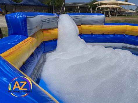 Inflatable foam pit rental